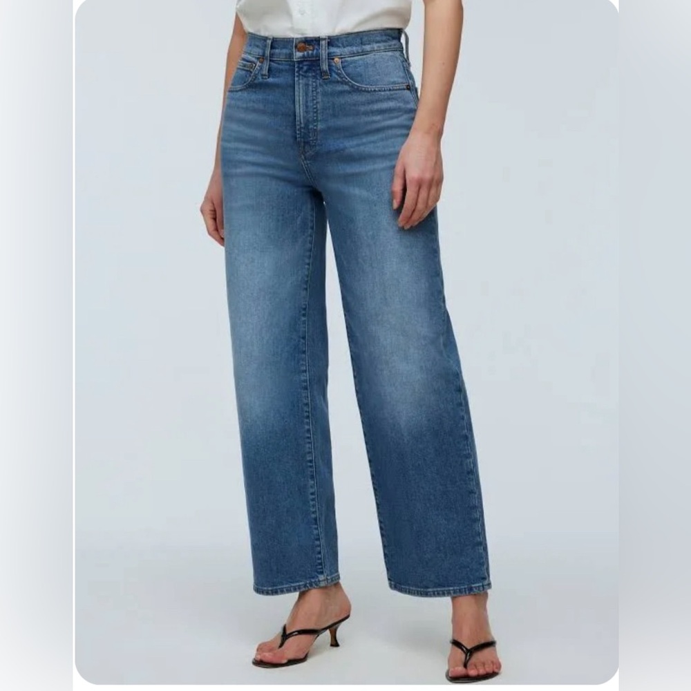 NWT Madewell The Perfect Vintage Wide Leg Jeans Size 32